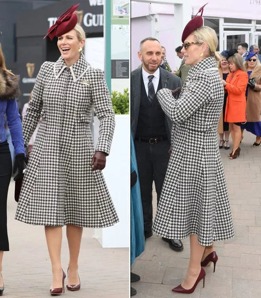 Zara Tindall at 2020 Cheltenham races