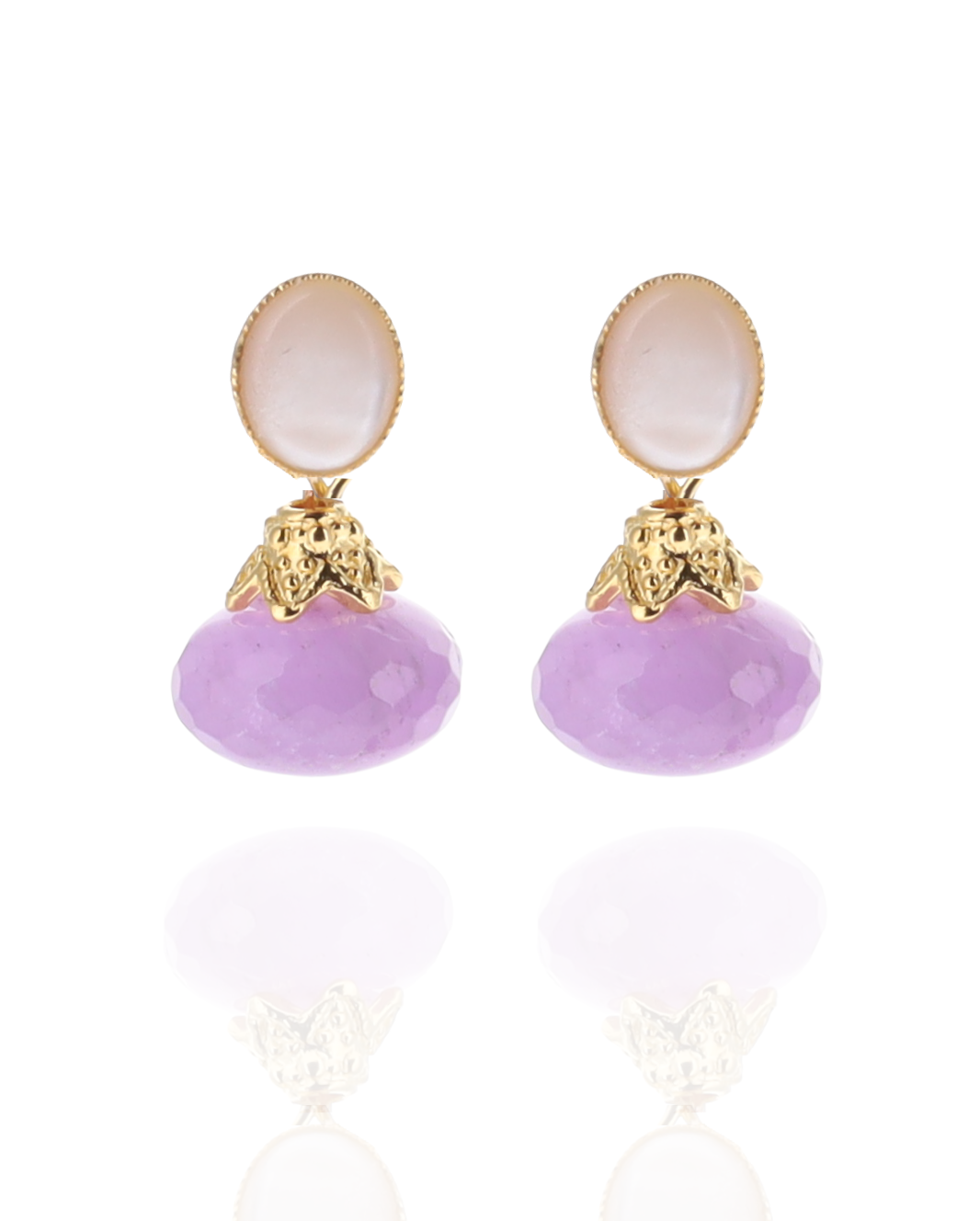 Milly Mauve Earrings