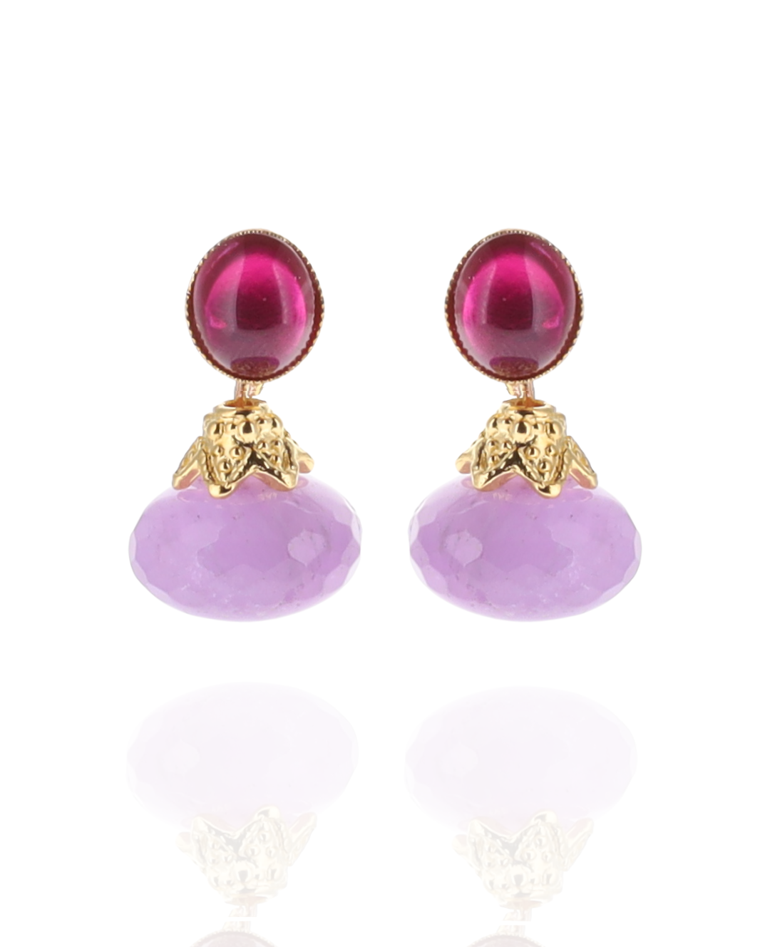 Milly Mauve Earrings