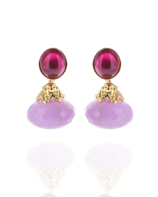 Milly Mauve Earrings