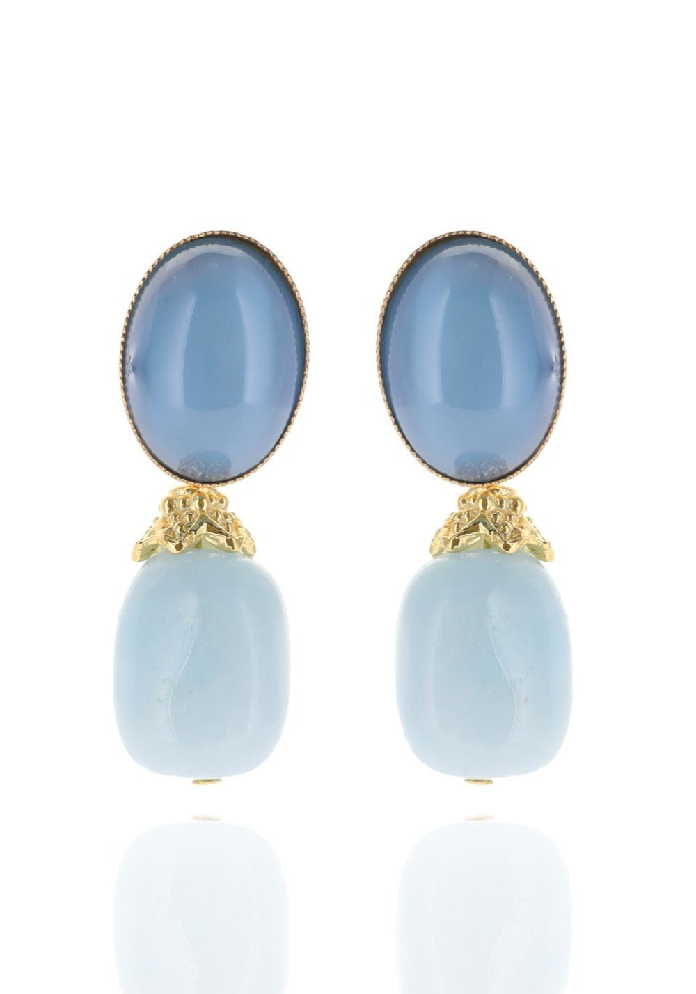 Lina Aquamarine Earrings