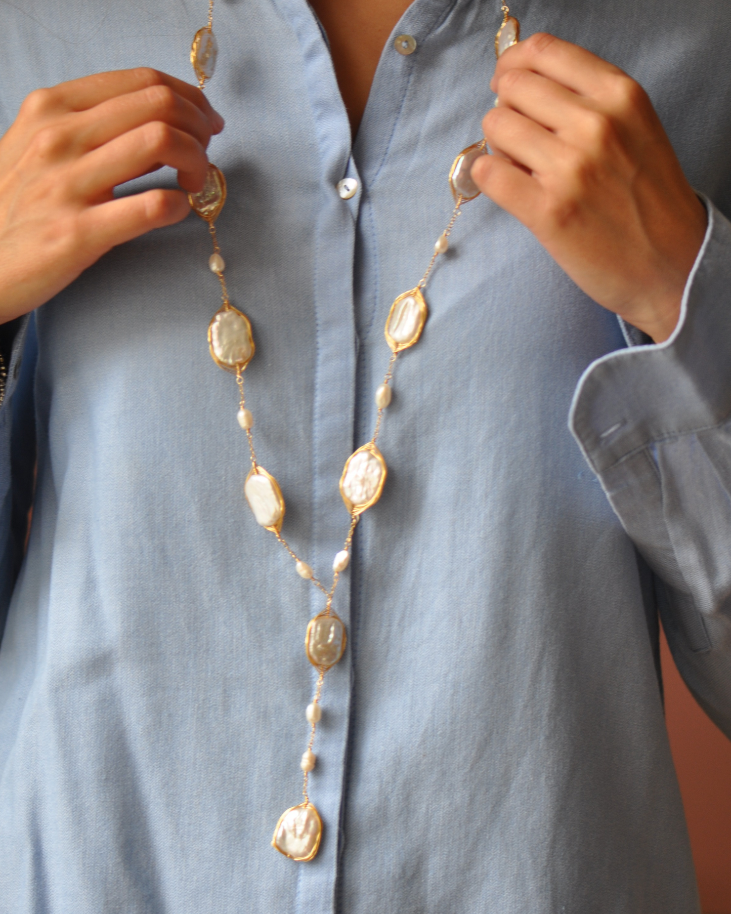 Paloma Pearl Necklace