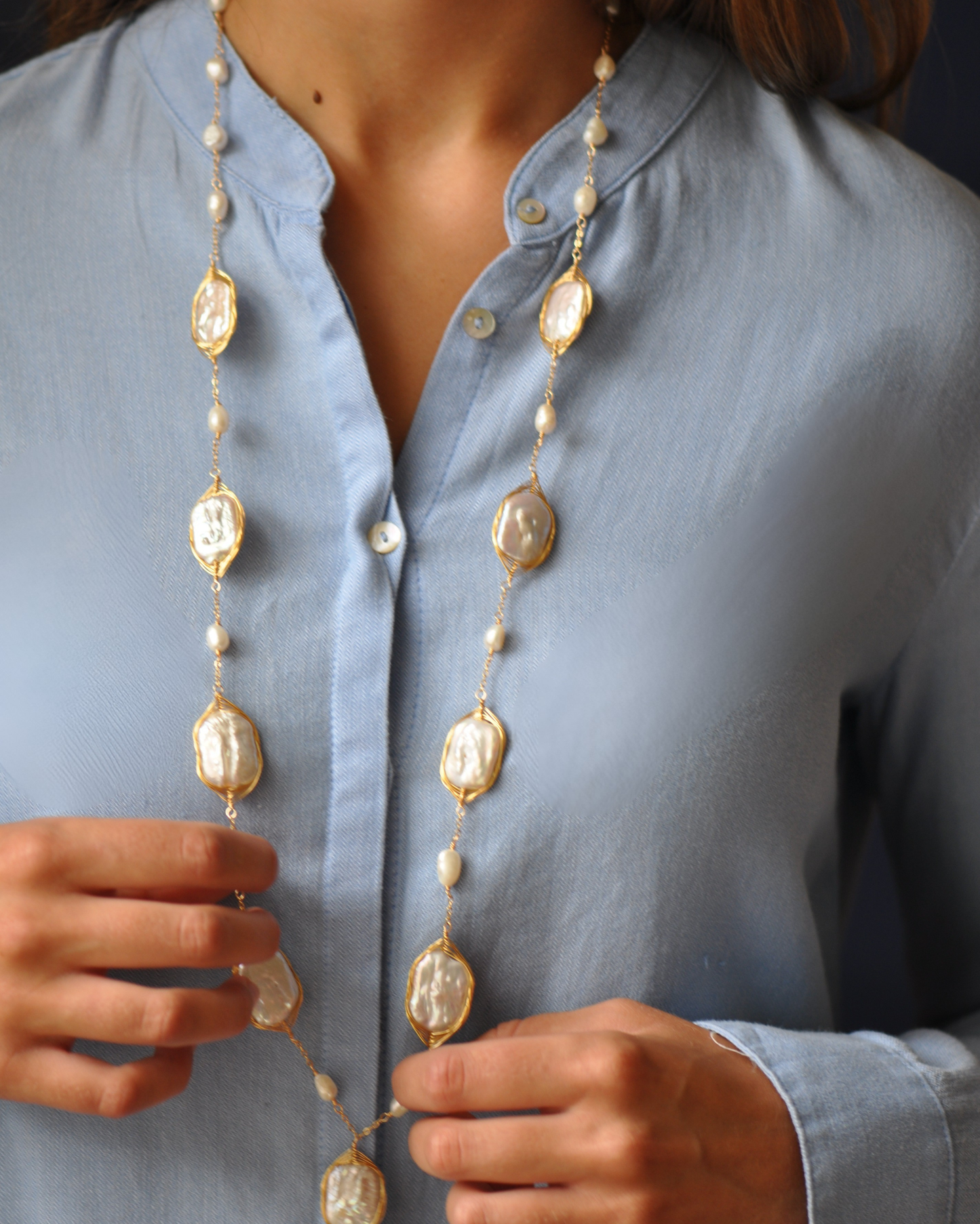 Paloma Pearl Necklace