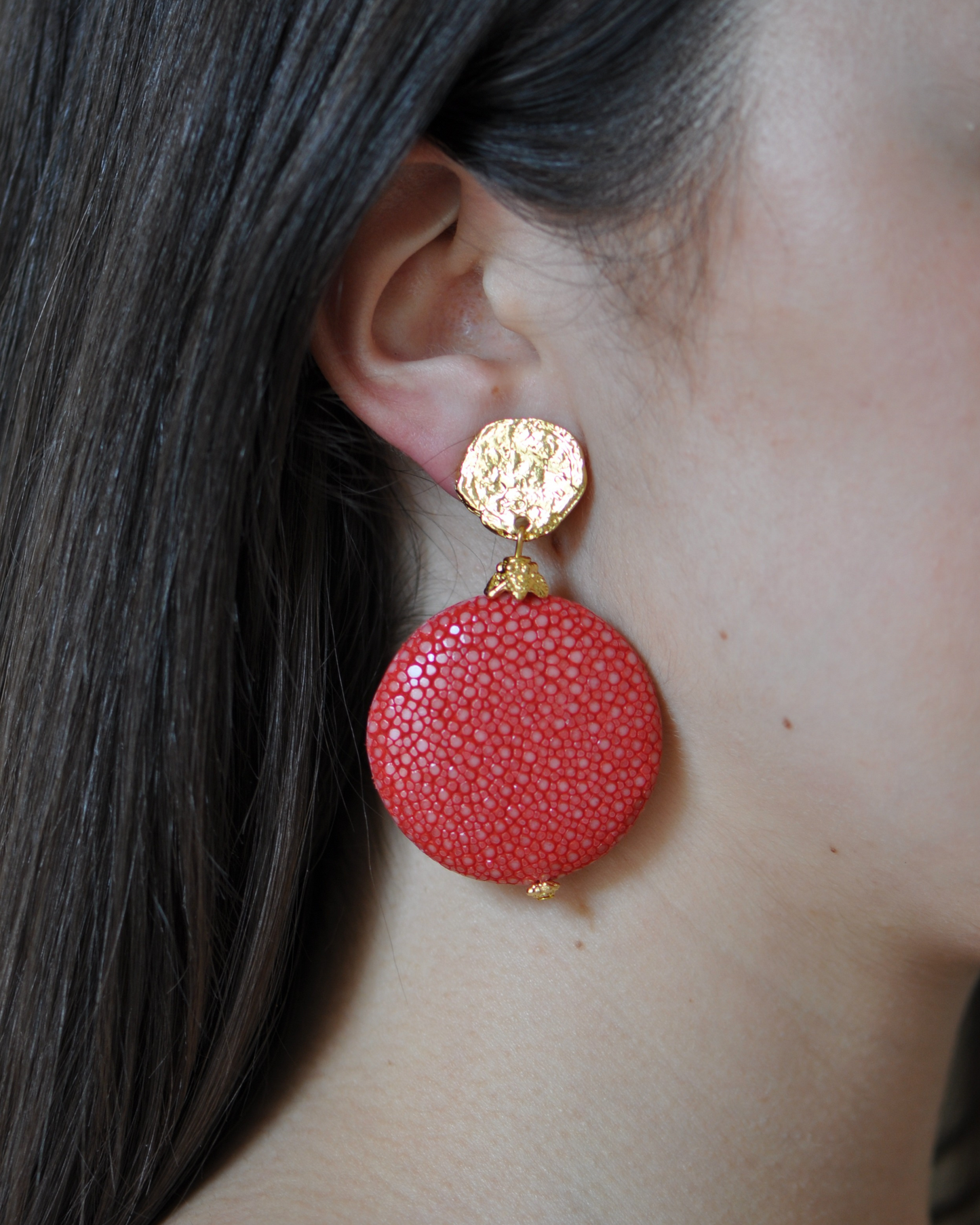 Isla Shagreen Earrings