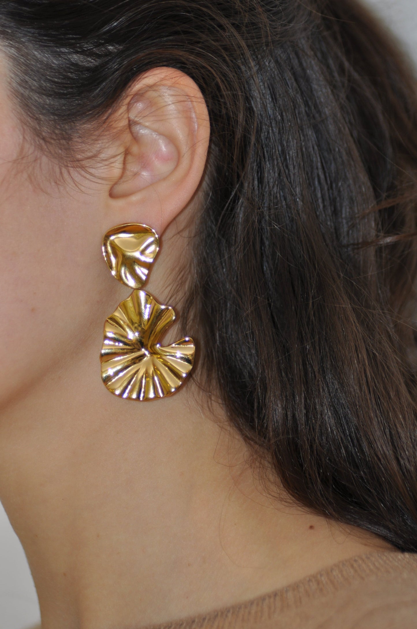 Lily Pad Earrings