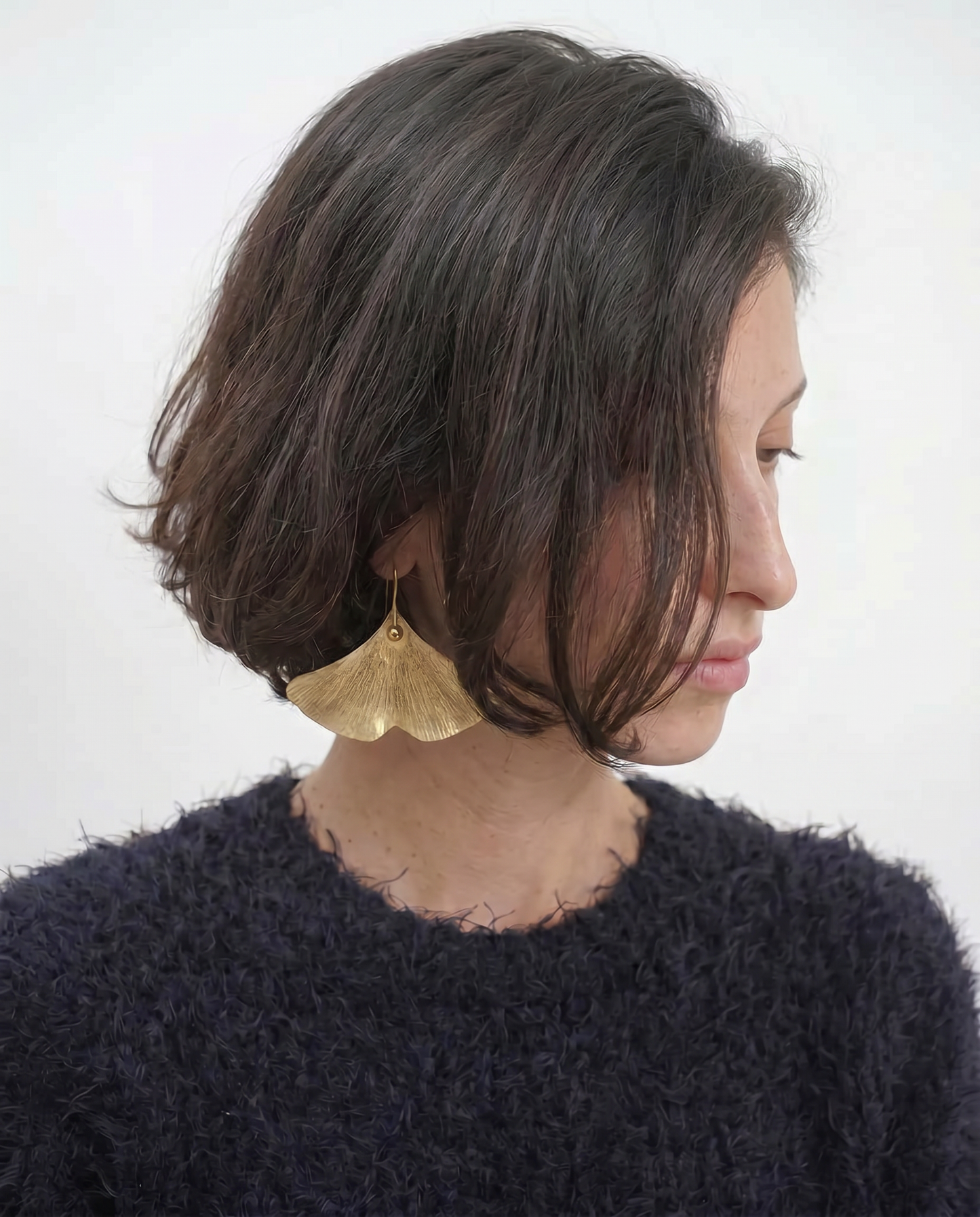 Ginkgo Fan Earrings
