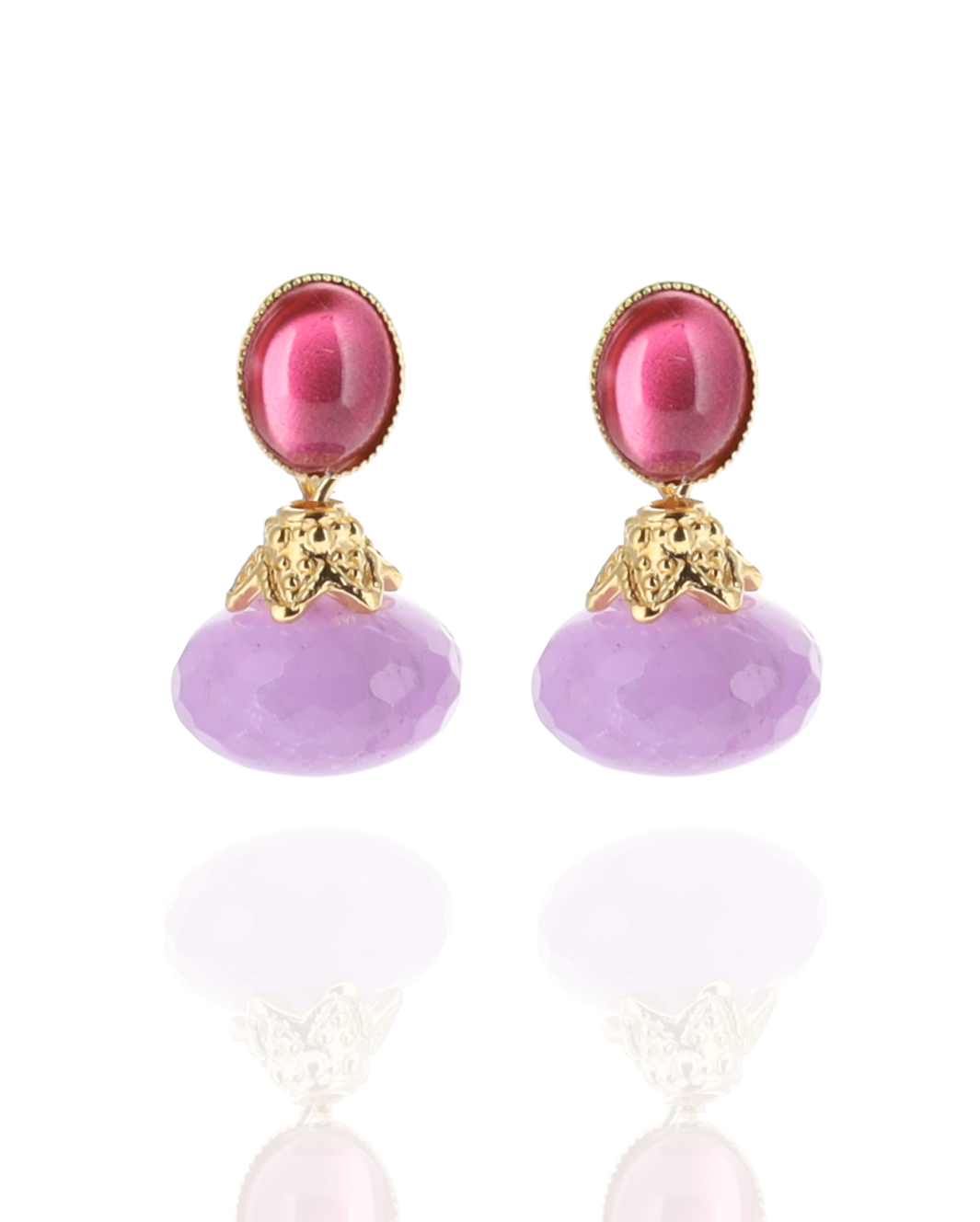 Milly Mauve Earrings