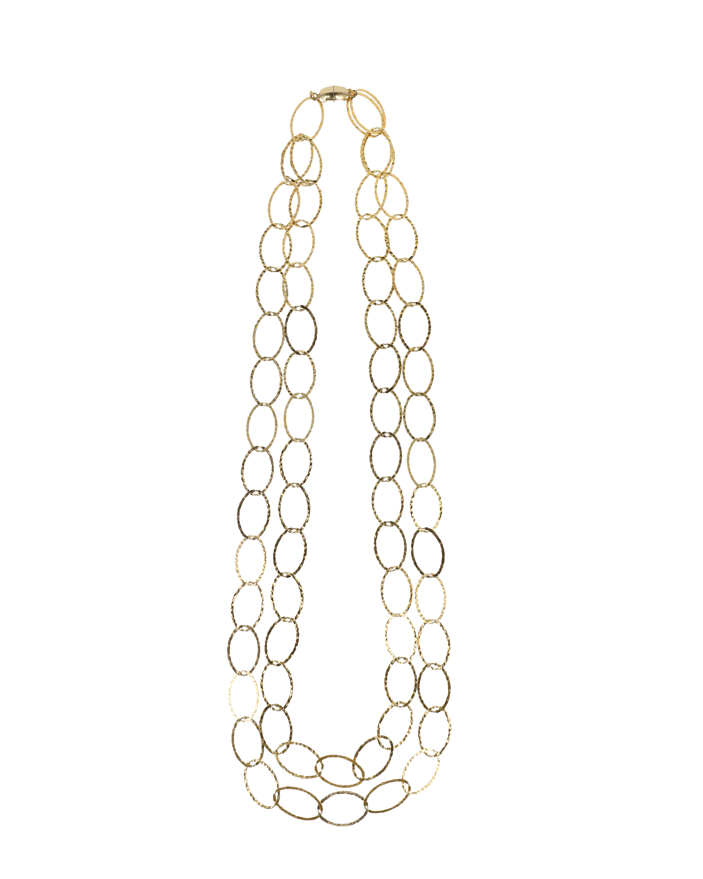 Links Double String Necklace