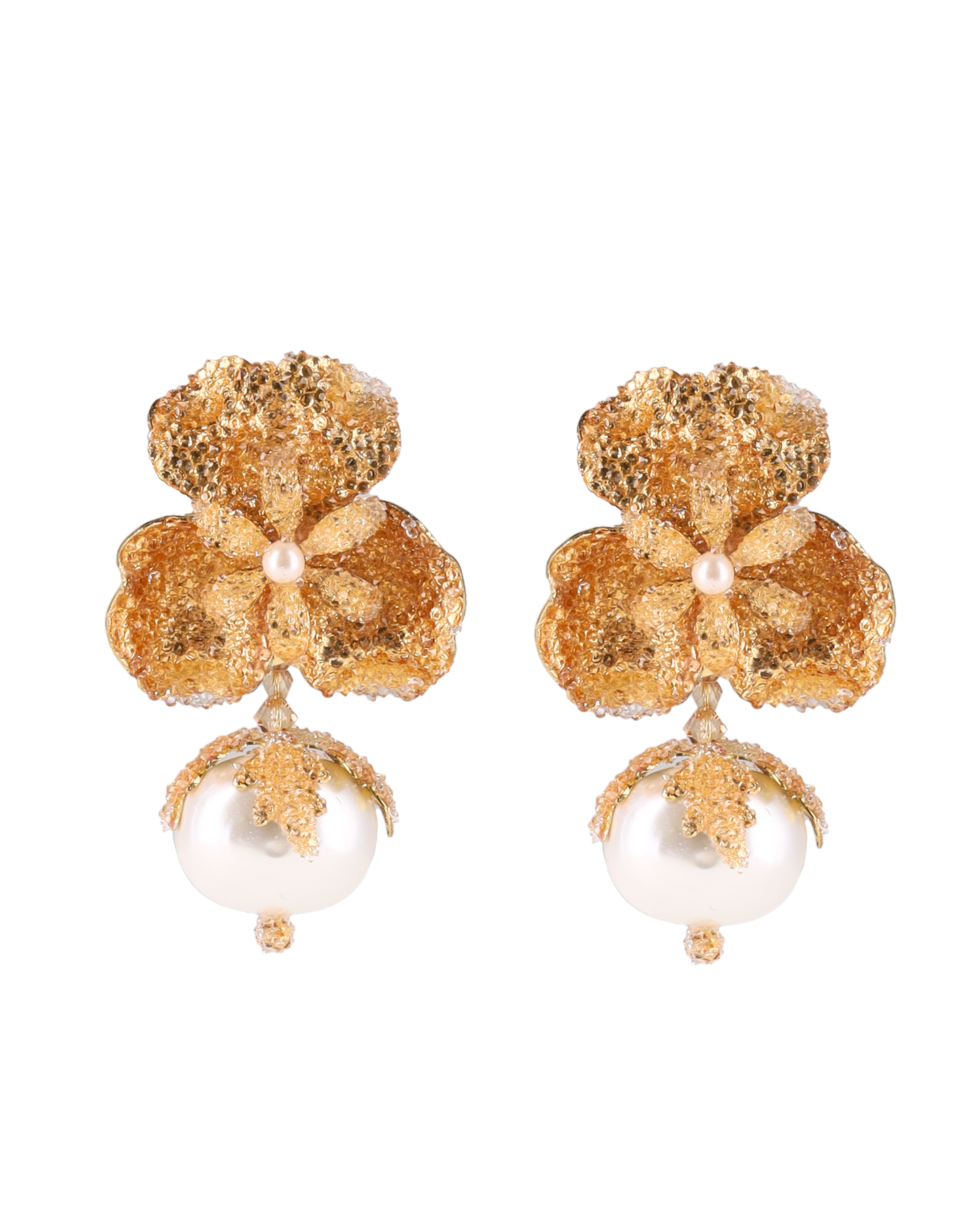 Colette Earrings with Pearl