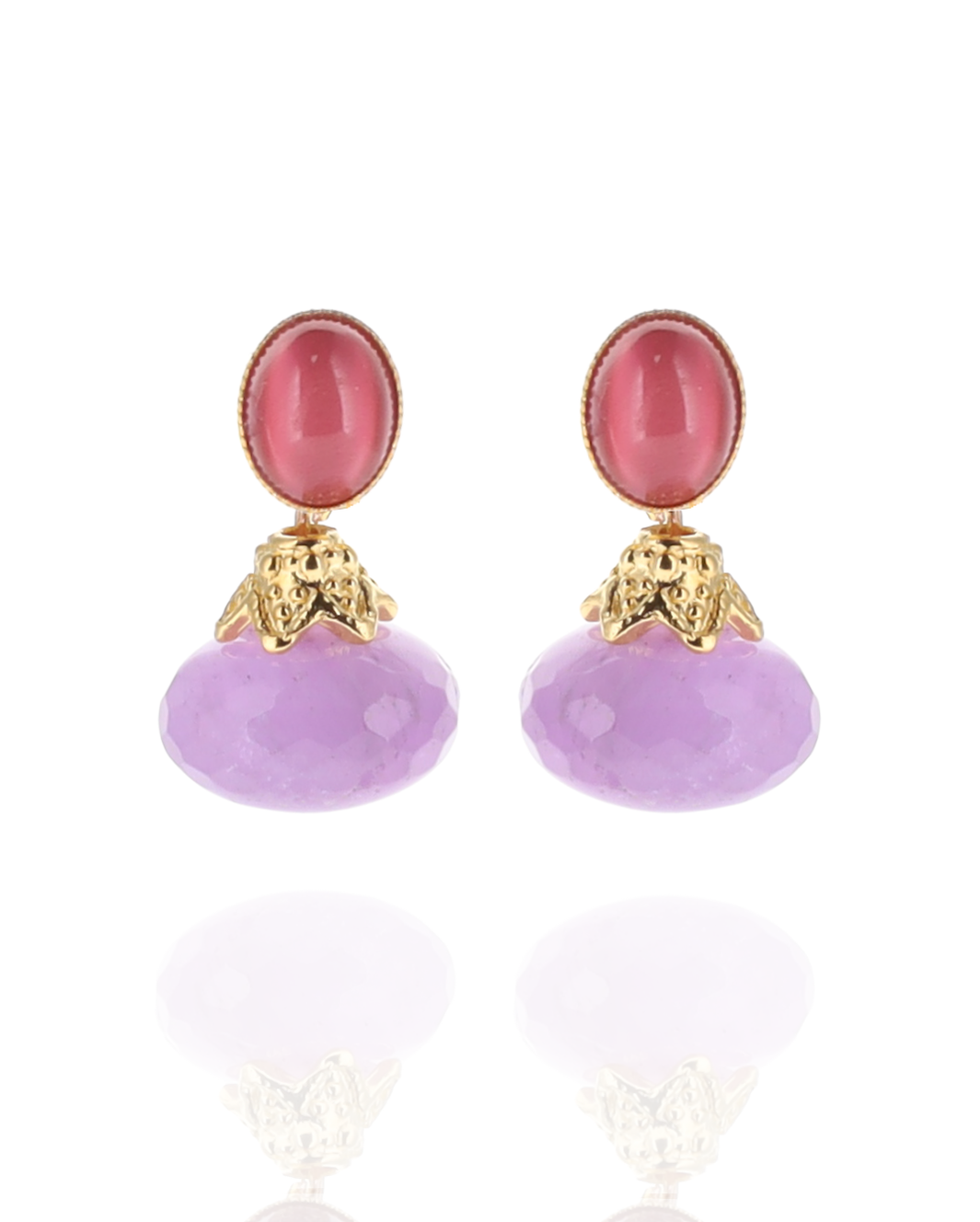 Milly Mauve Earrings