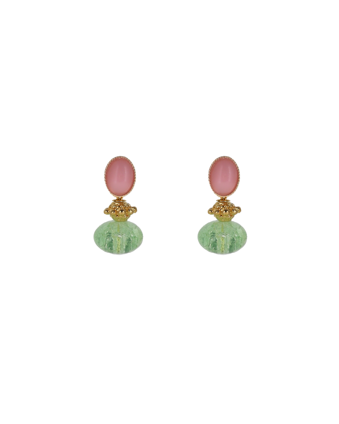 Mini Mint Earrings