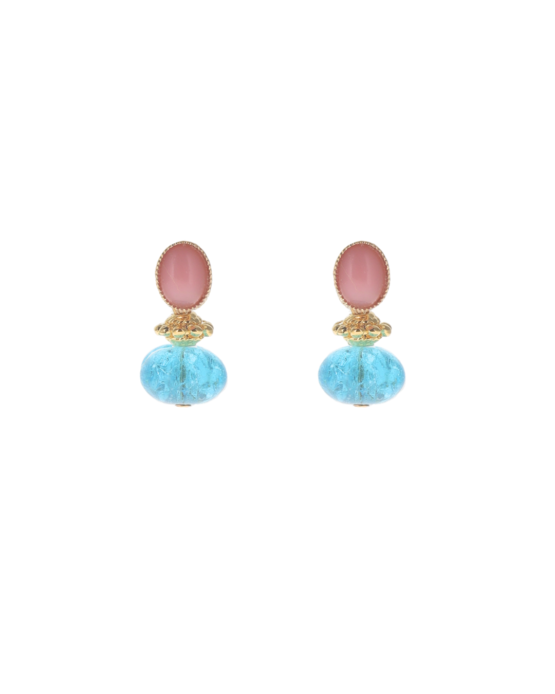Mini Bright Turquoise Earrings