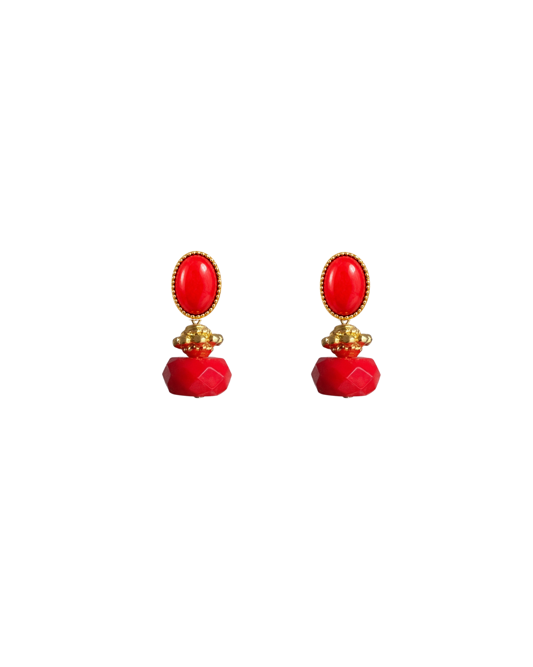 Mini Tangerine Earrings