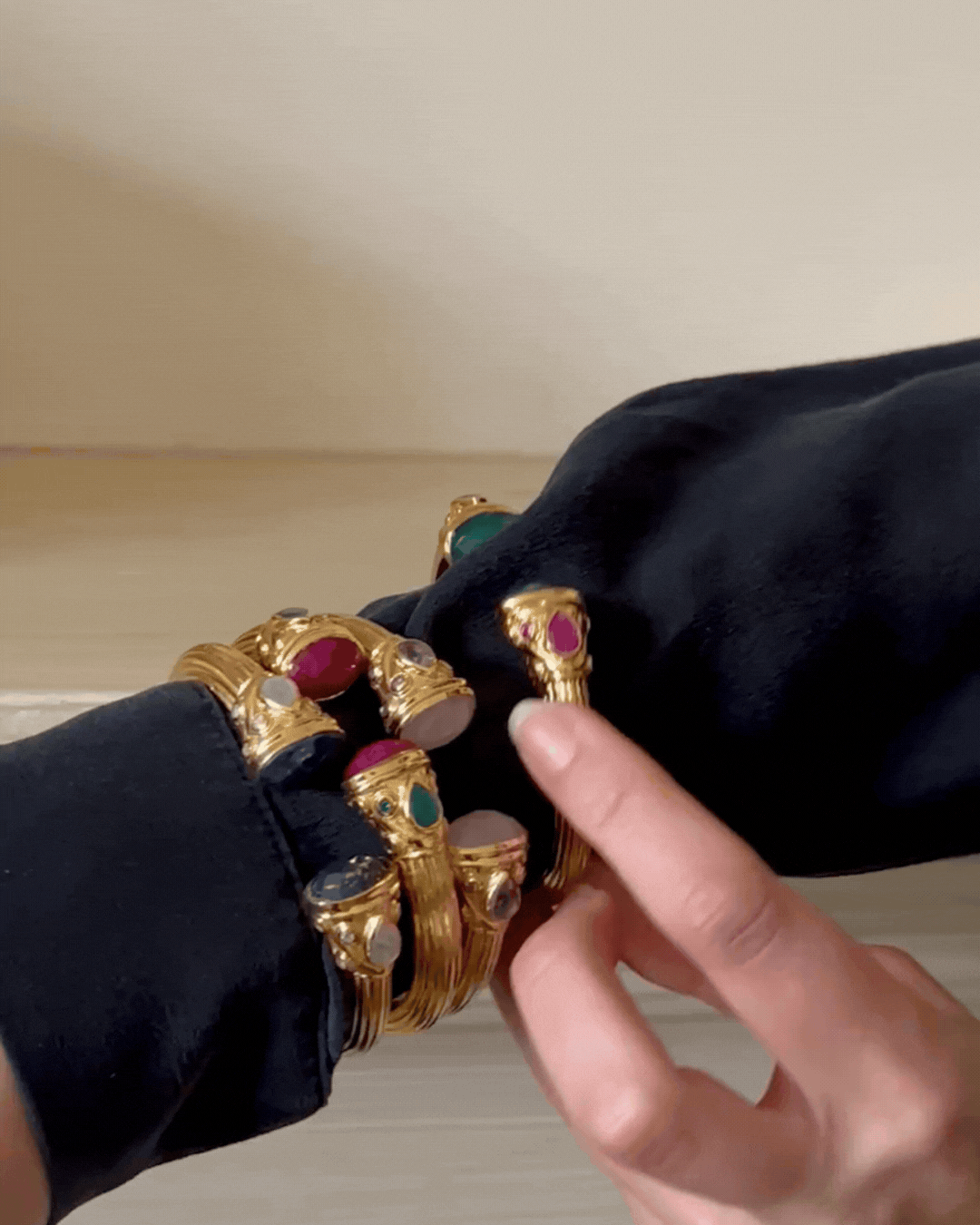 Ottoman Mixed Stones Bracelets