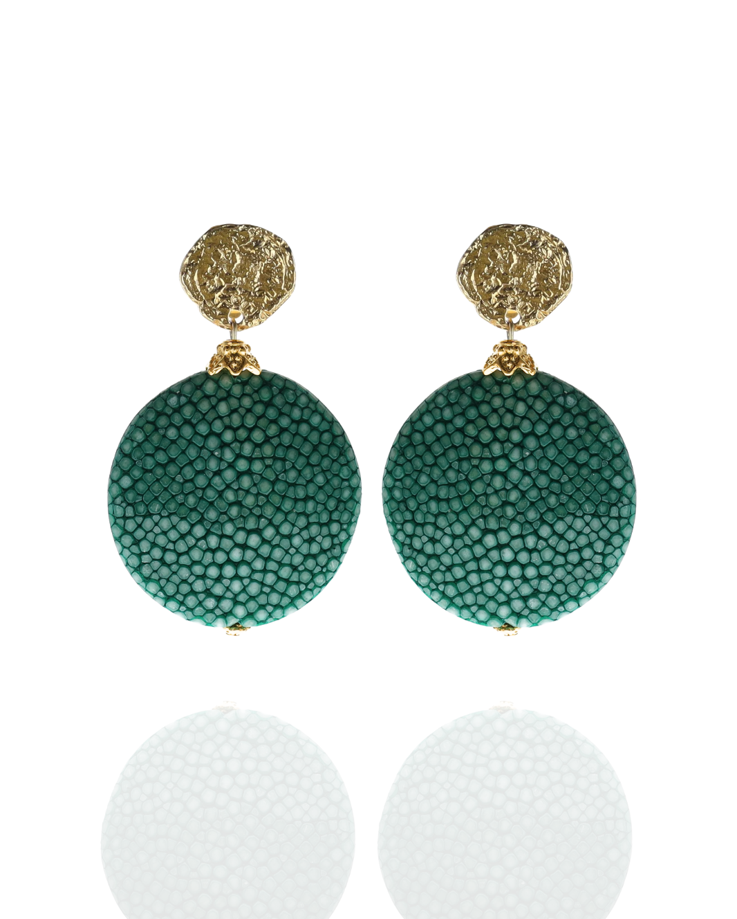 Isla Shagreen Earrings