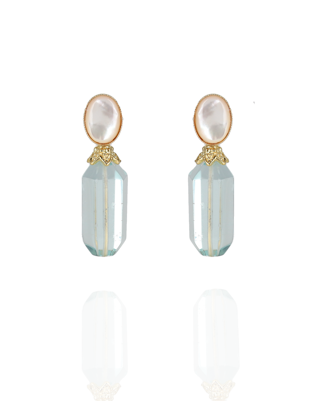 Aqua Earrings