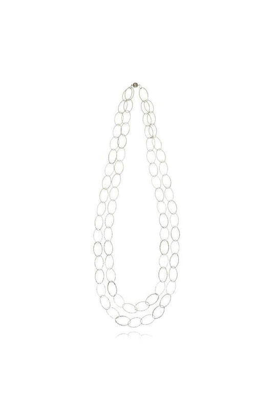 Links Double String Necklace