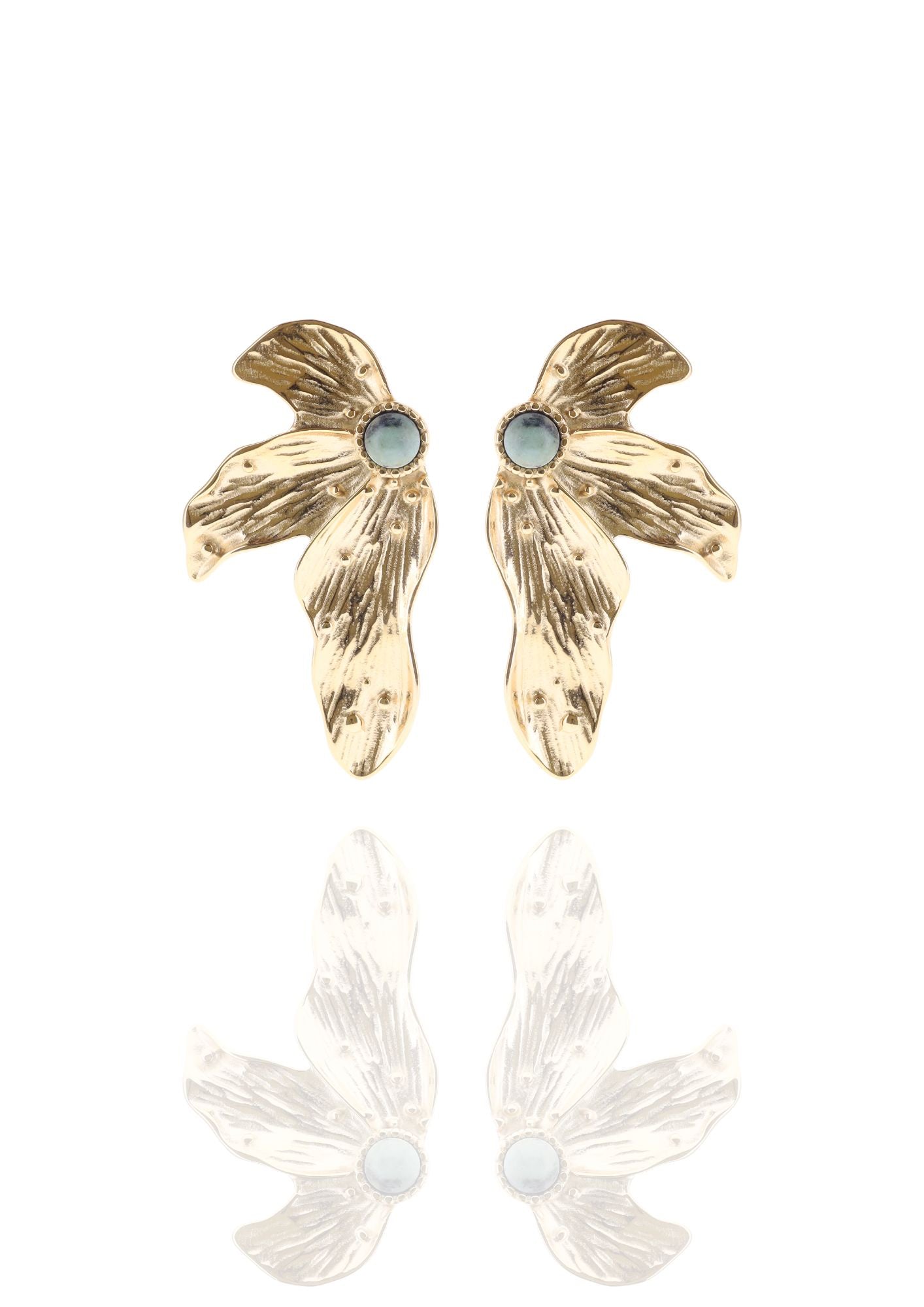Palm Leaf Earrings