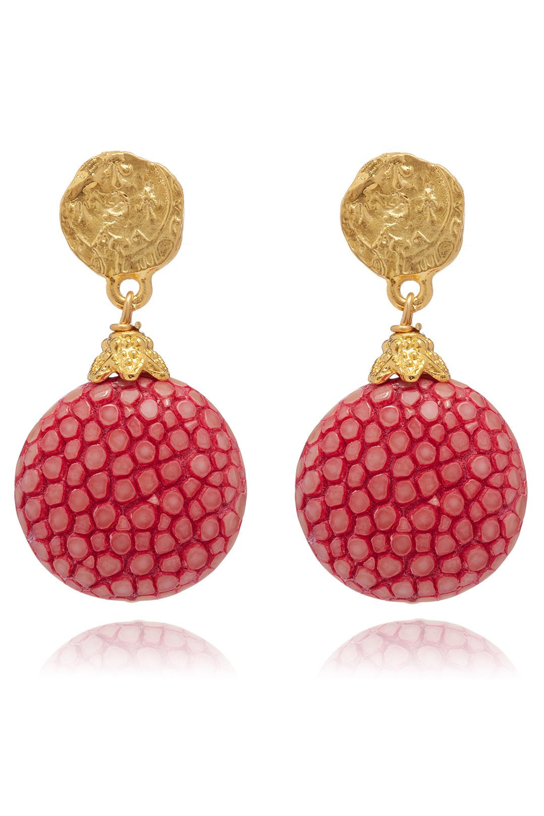Kira Shagreen Earrings
