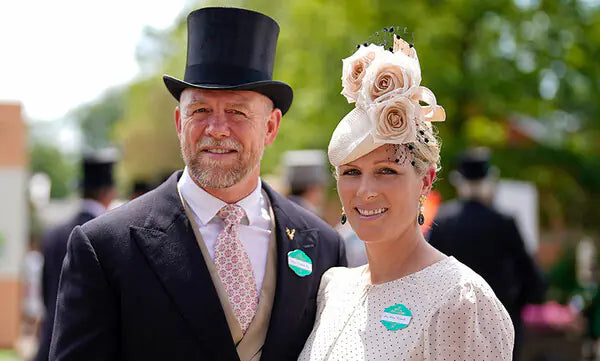 Zara Tindall wearing Laurence Coste at 2021 Royal Ascot