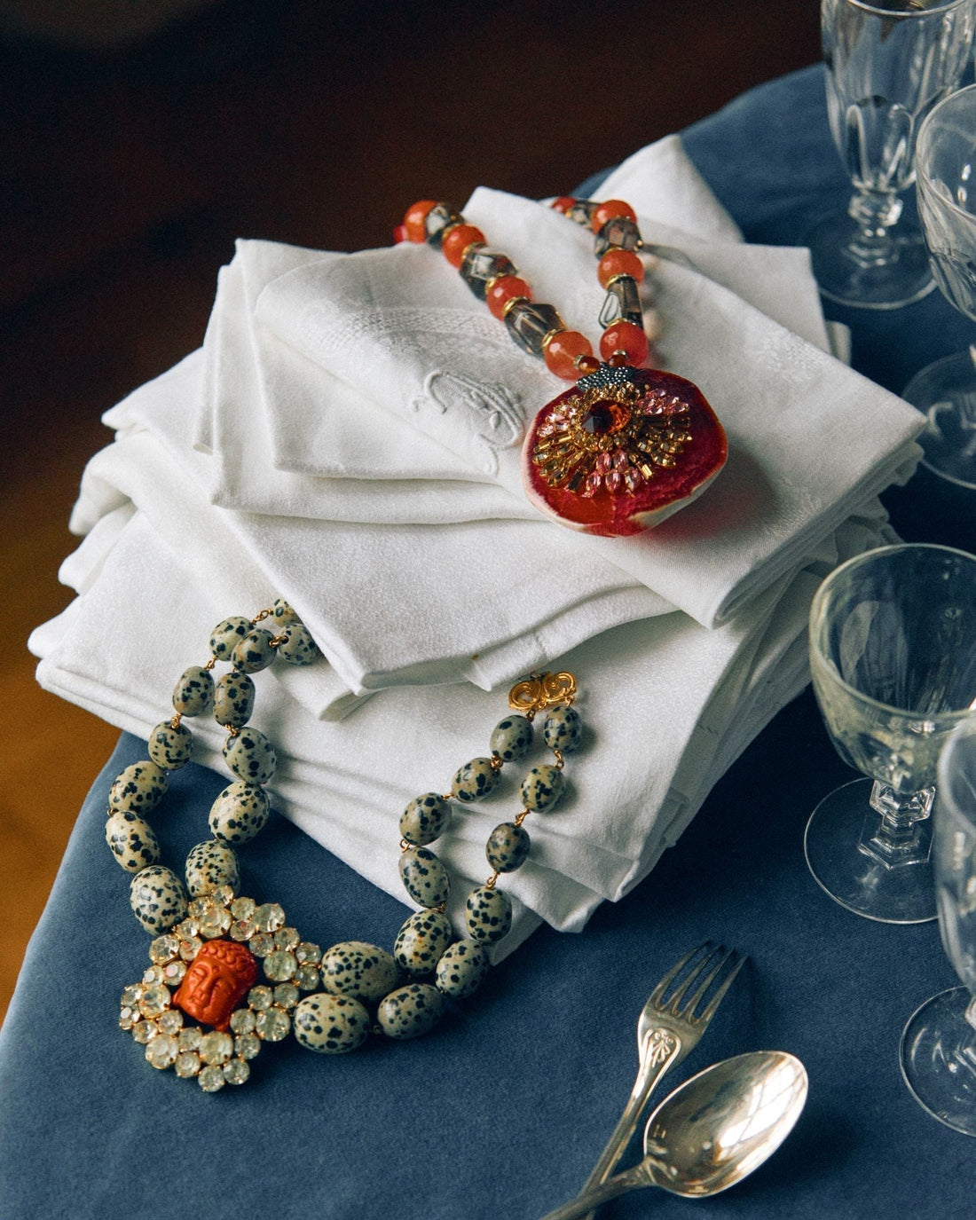 How to Choose and Style A Statement Necklace