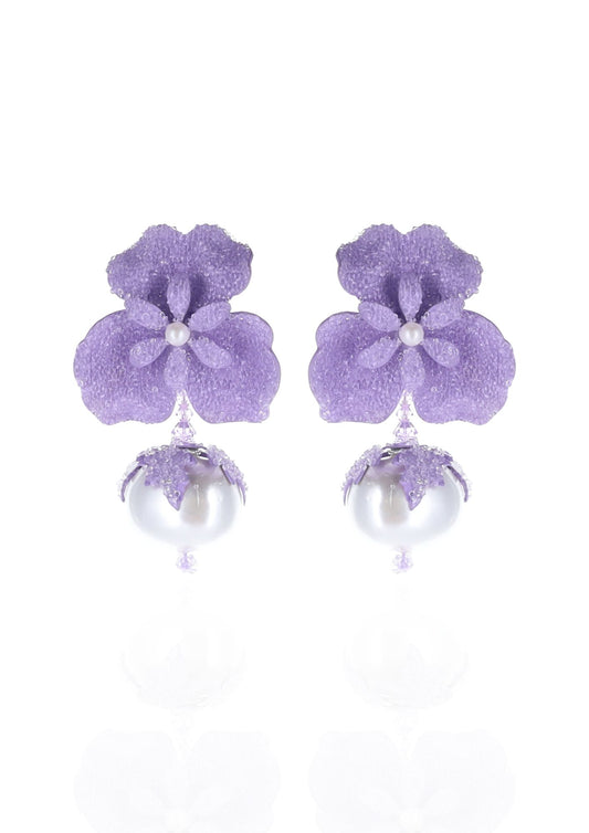 Colette Earrings with Pearl