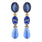 Blue with Mottled Top