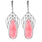 Silver with Pink
