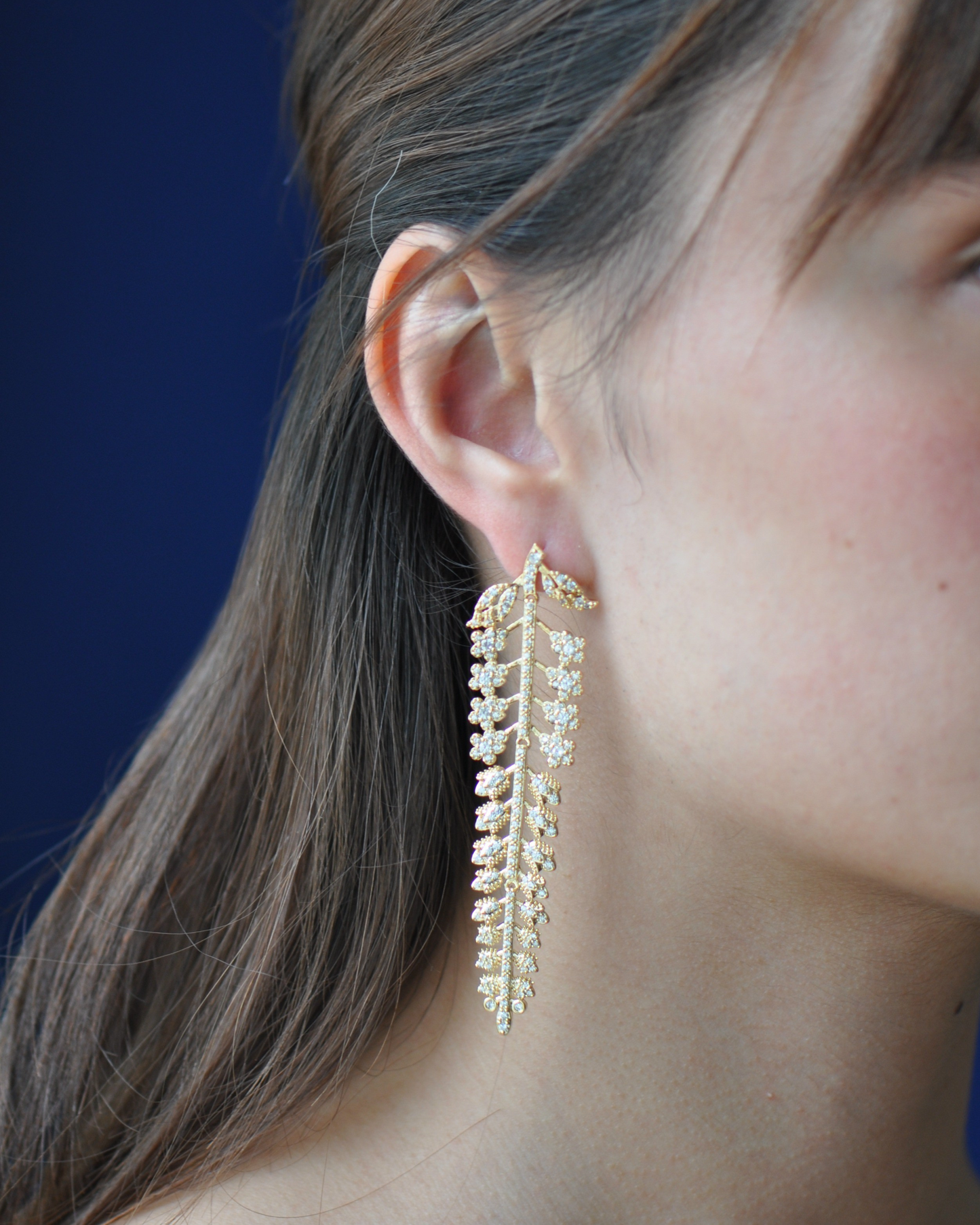 Fern Leaf Earrings