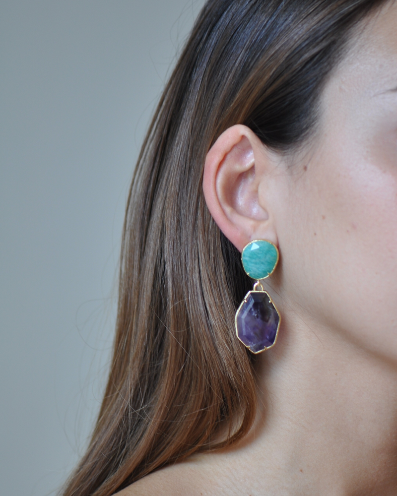 Violet Earrings