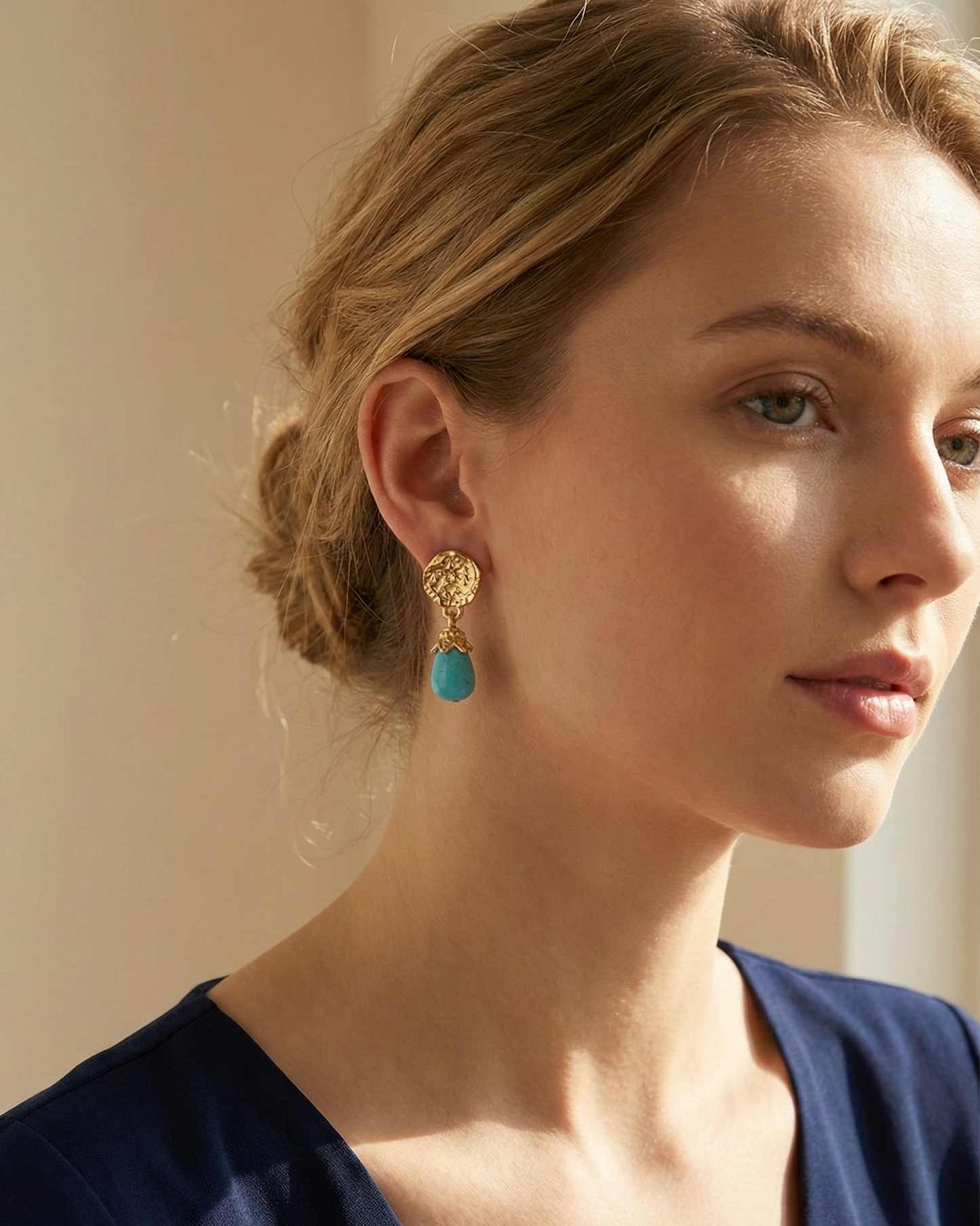 Birch Turquoise Earrings