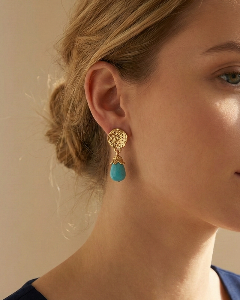 Birch Turquoise Earrings