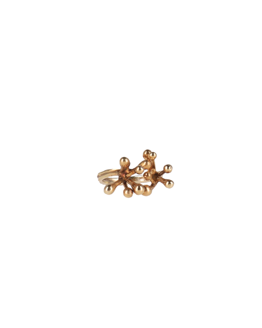 Ginkgo Ring Coral Small