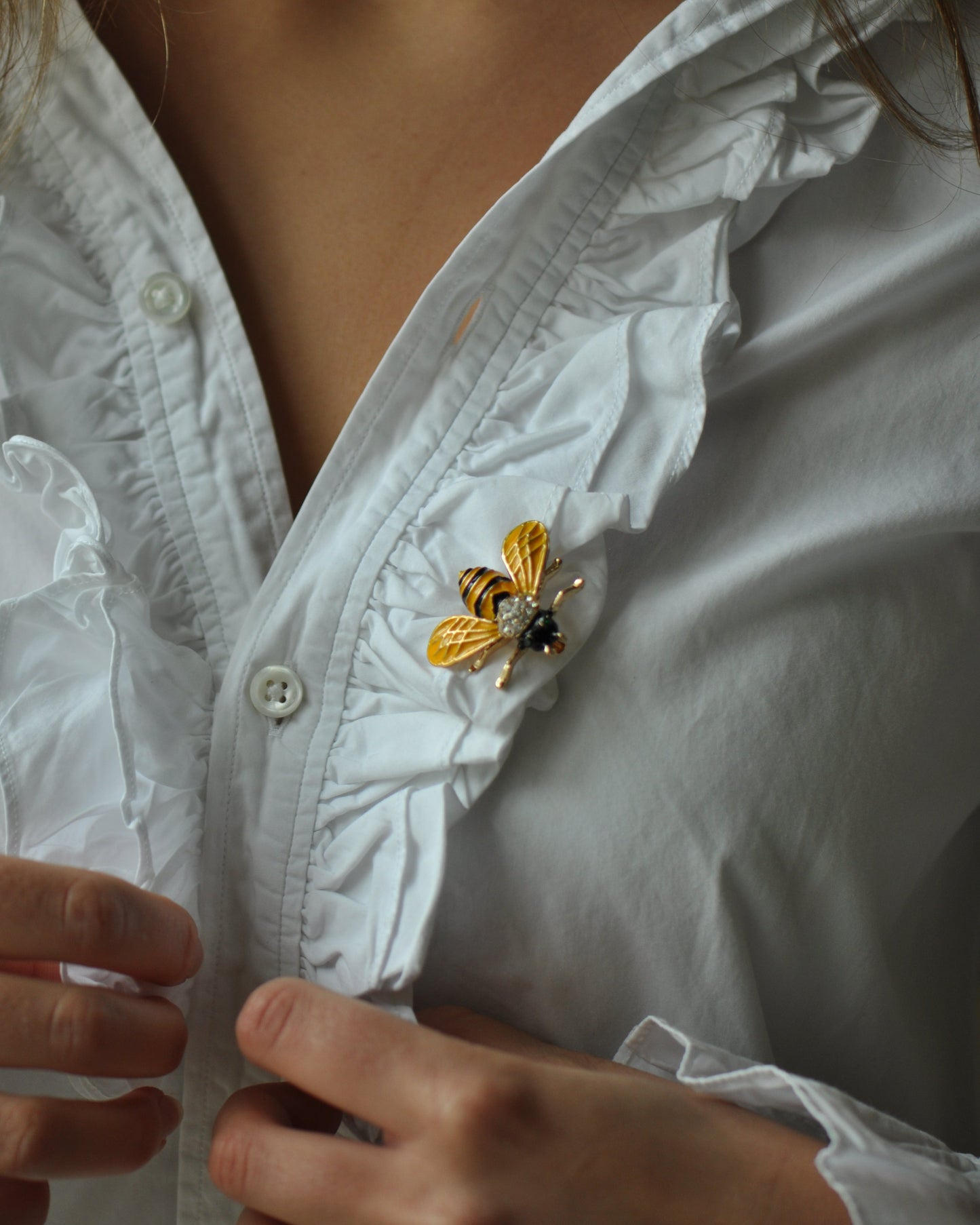 Mini Bee Brooch