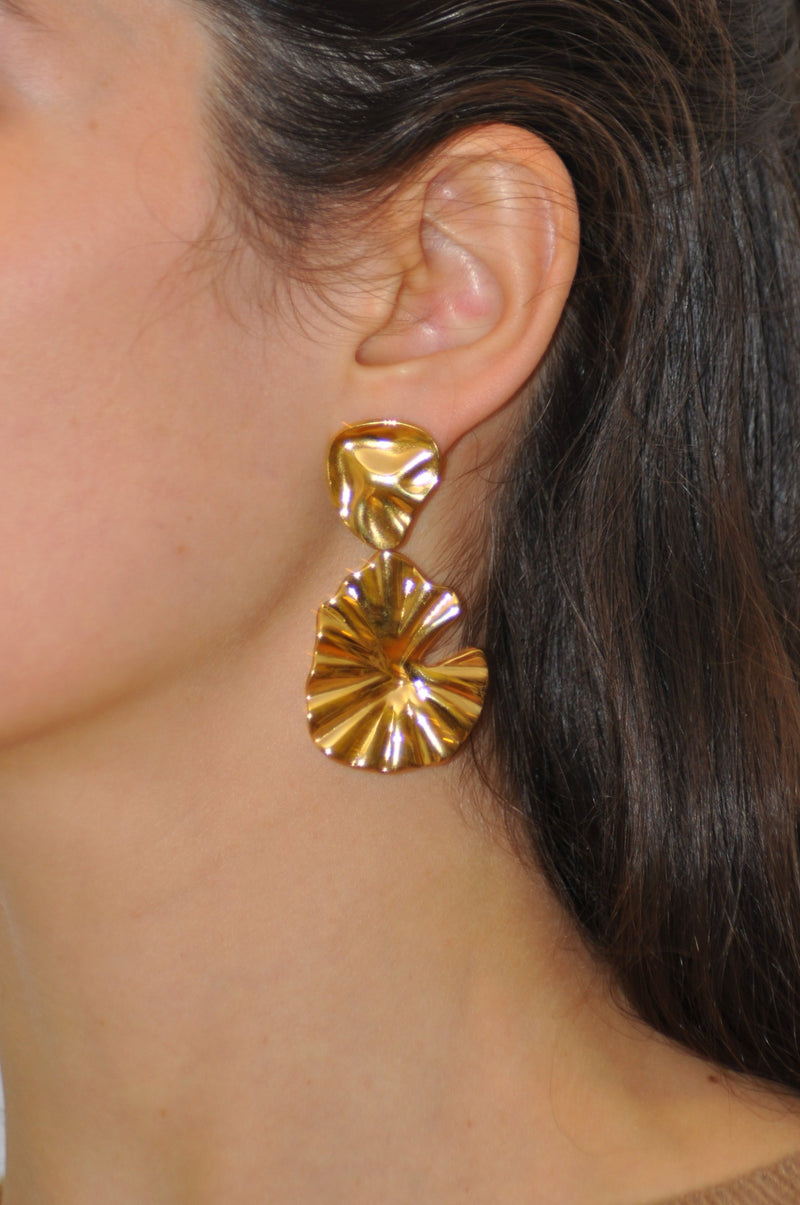 Lily Pad Earrings