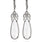 Silver with Clear Stone