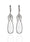 Silver with Clear Stone