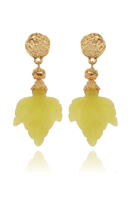 Lea Leaf Earrings