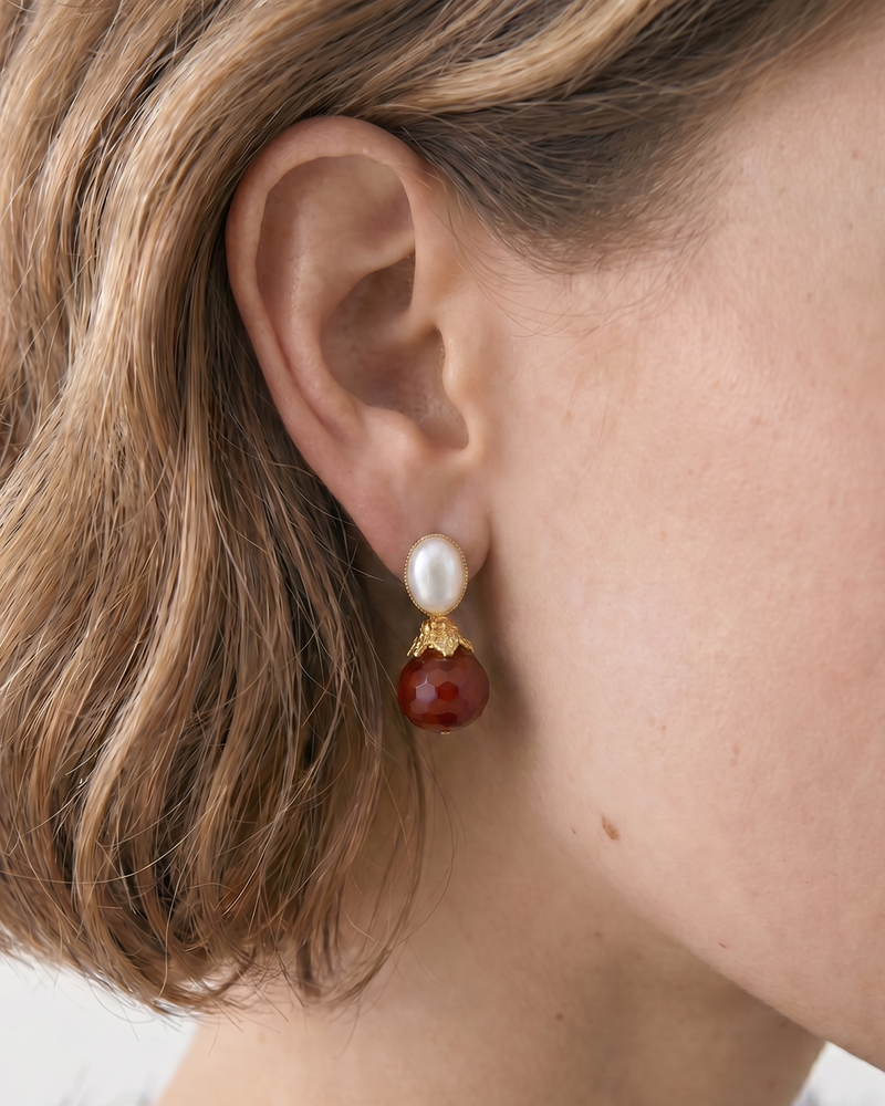 Milly Toffee Earrings