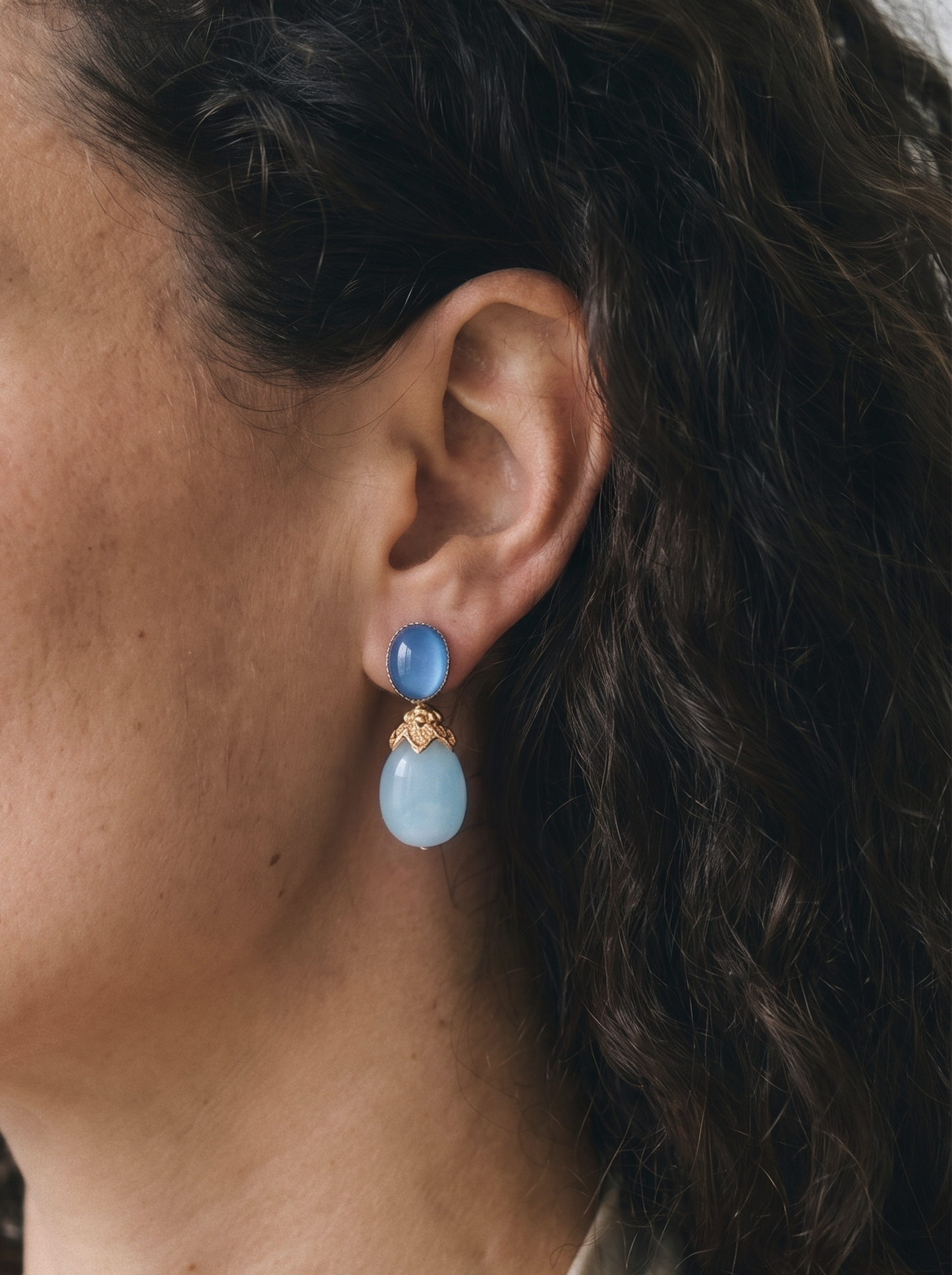Milly Blue Earrings