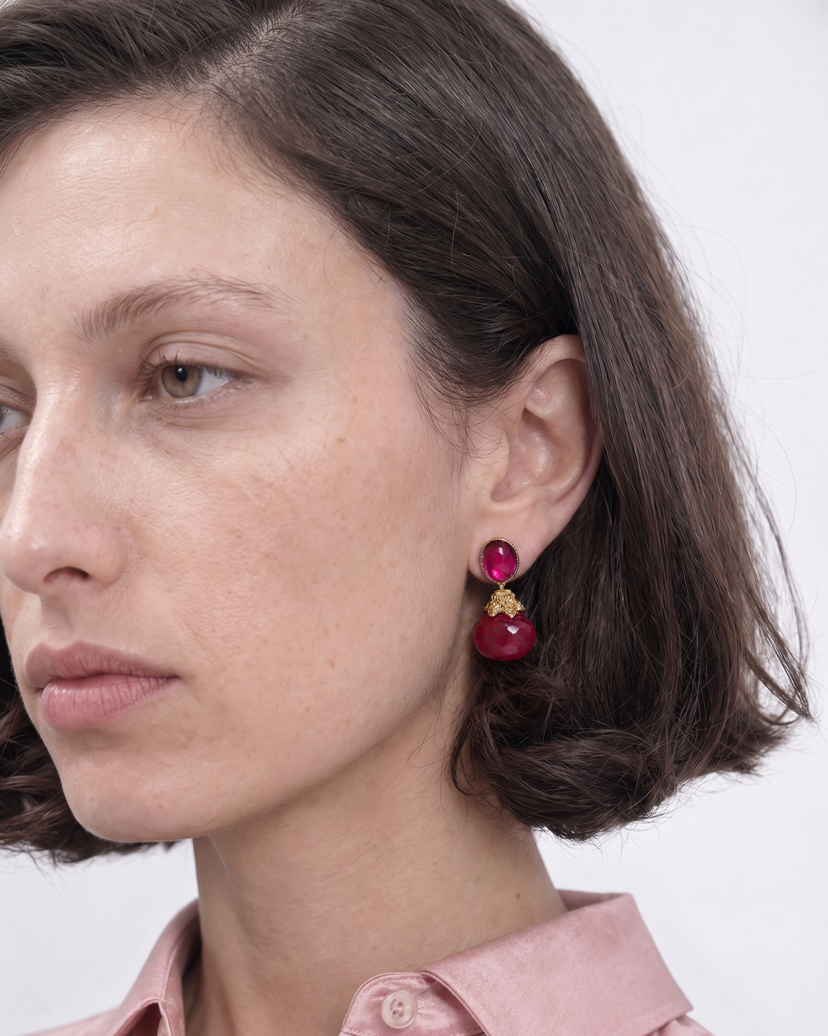 Mini Rouge Earrings