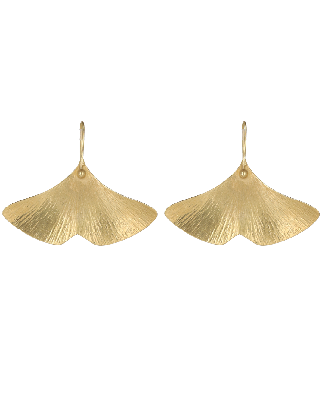 Ginkgo Fan Earrings