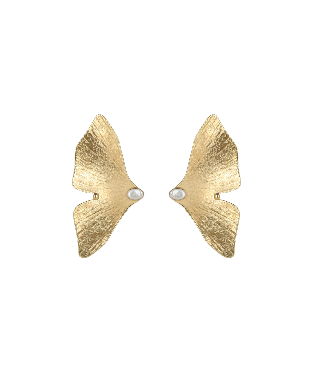 Ginkgo Butterfly Earrings