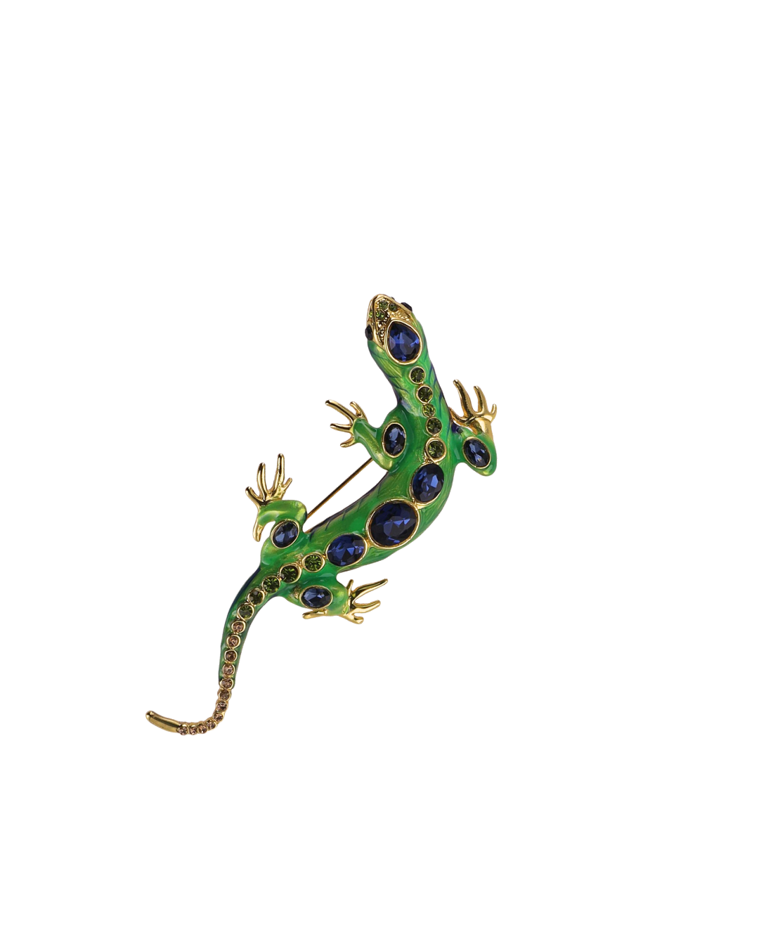 Gecko Brooch