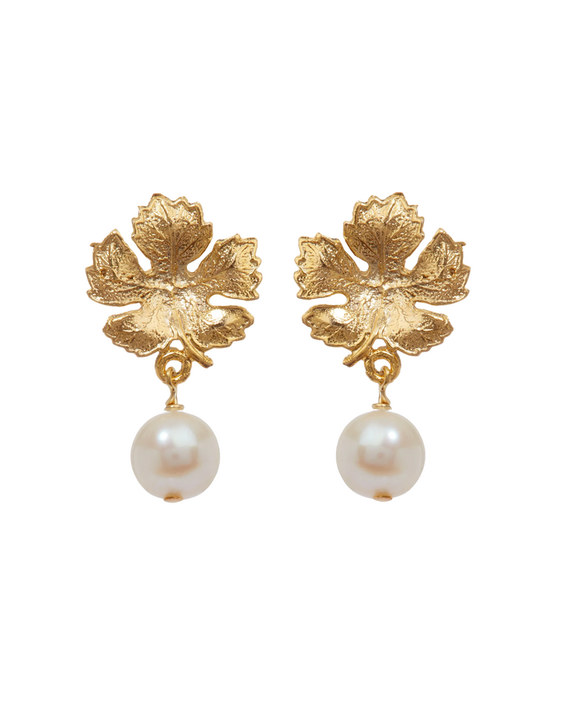 Fleur Pearl Earrings
