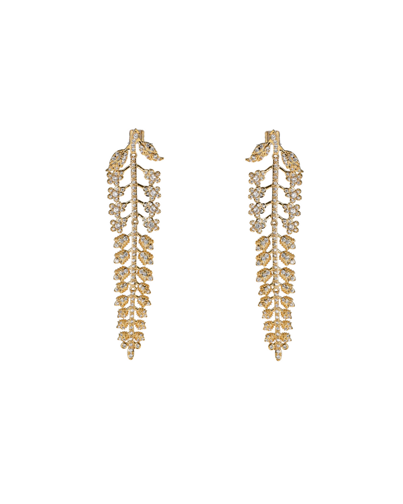Fern Leaf Earrings