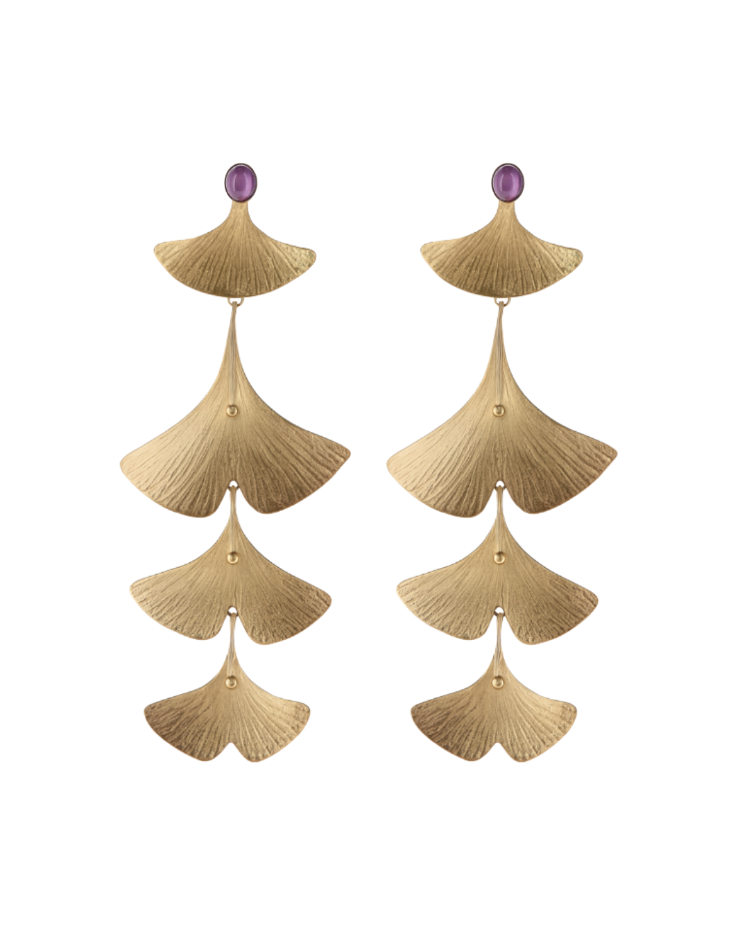 Ginkgo Cascading Earrings