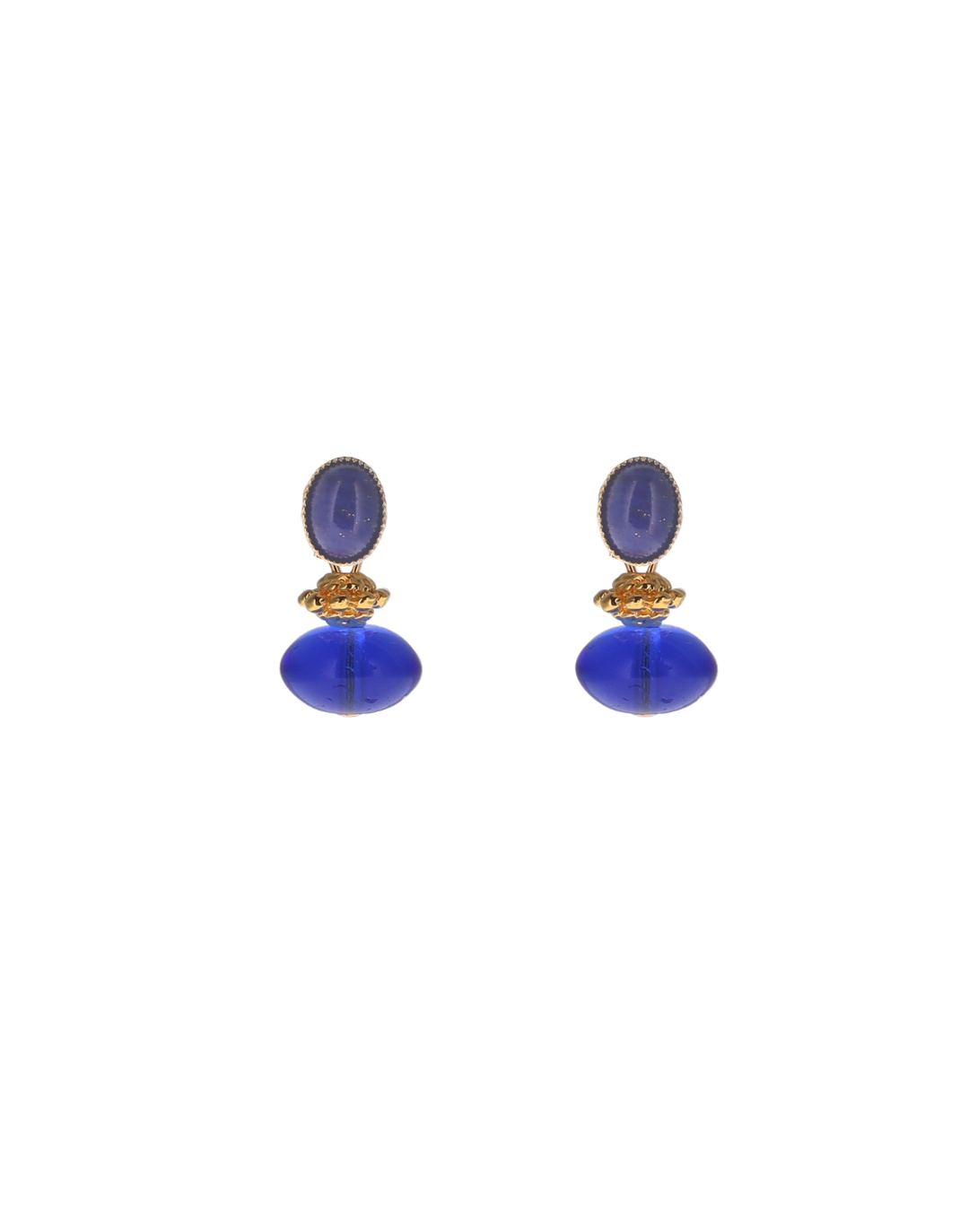 Mini Murano Sapphire Earrings