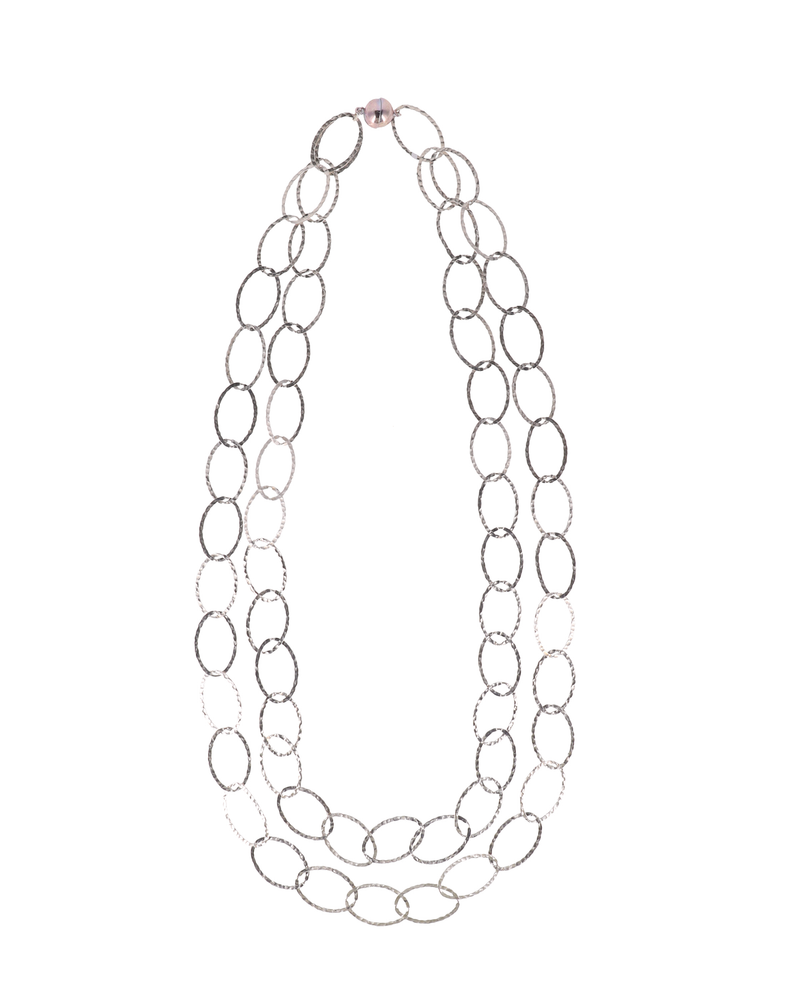 Links Double String Necklace