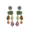 Blue Agate, Tigers Eye, Green Crystal & Amethyst